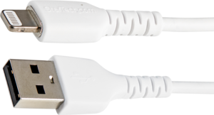 StarTech USB 2.0 Typ A - Lightning Kabel weiß robust