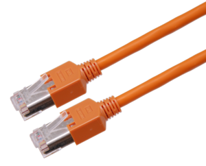 Patch Cable RJ45 S/UTP Cat5e 2m Orange
