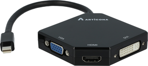 ARTICONA miniDP - HDMI/DVI-D/VGA adapter