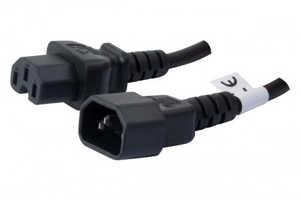 Câble alimentation IEC C14-C15, 1,8m