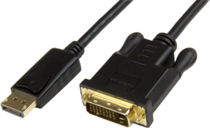 DisplayPort - DVI-D m/m kábel 0,9 m