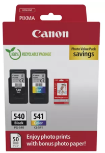 Canon PG-540/CL-541 Tinte+Fotopapier