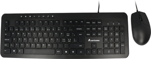 ARTICONA wired Tastatur und Maus Set