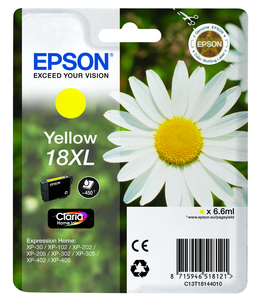 Encre Epson 18 XL, jaune