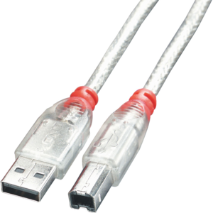 LINDY USB-A to USB-B Cable 0.2m