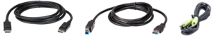 Kabel ATEN KVM DP, USB, audio 1,8 m