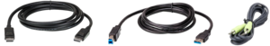Kabel KVM ATEN DP, USB, audio 1,8 m