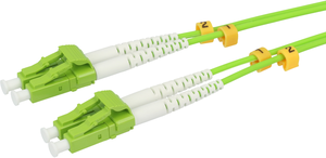 Cable patch dúplex FO LC-LC 0,5 m 50 µ