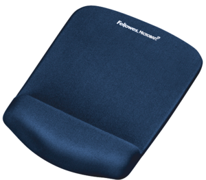 Tapete p/ rato Fellowes PlushTouch azul