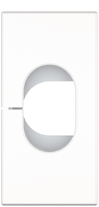 Kindermann Faceplate w/ Cable Outlet