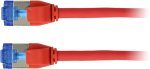 Cable patch RJ45 S/FTP Cat6a 20 m rojo