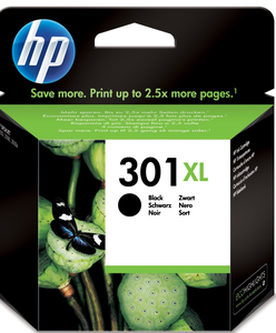 HP 301XL tinta fekete