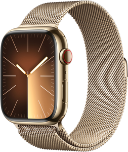 Apple Watch S9 9 LTE 45mm Stahl gold