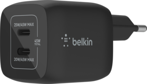 Belkin 45 W Dual USB-C GaN Ladeadapter