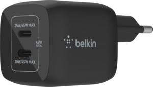Belkin 45 W Dual USB-C GaN Ladeadapter