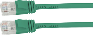 Câble patch RJ45 U/UTP Cat6a 0,5 m vert