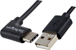 USB Kabel 2.0 St(A) - St(C 90°) 1 m