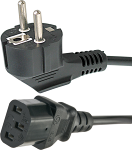 Power Cable Local/m - C13/f 3m Black