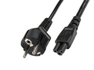Power Cable Local/m - C5/f 1m Black