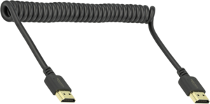 Cavo a spirale HDMI Delock 0,4 m