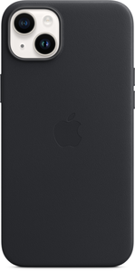 Apple iPhone 14 Plus Leather Case Midn.