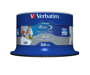 Verbatim Blu-ray BD-R 25GB 6x SP(50)