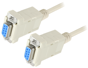 Delock Null Modem Cable DB9Fe-DB9Fe 1.8m