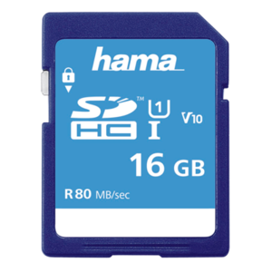 Hama Memory Fast 16GB SDHC Card