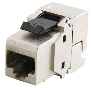 Keystone Jack 1x RJ45 STP Cat6a