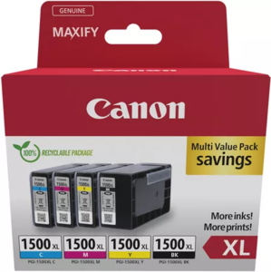 Canon PGI-1500XL Ink C/M/Y/BK Multip.