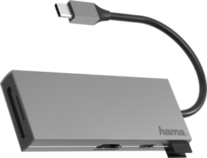Hama USB Hub 3.0 3-port +HDMI+CardReader