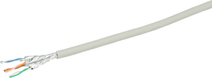 Datenkabel Cat7 flex. S/FTP 100 m grau
