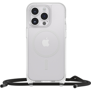 OtterBox iP 14 Pro React Necklace Clear