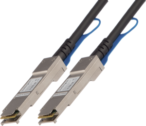 Cable QSFP+ macho - QSFP+ macho, 0,5 m