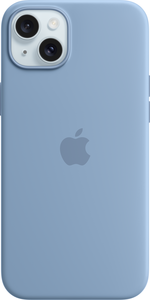 Apple iPhone 15 Plus szilikontok télkék