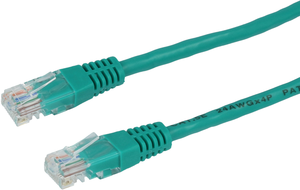Patch Cable RJ45 U/UTP Cat5e 10m Green