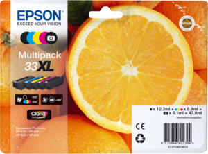 Epson 33XL Claria Multipack Ink