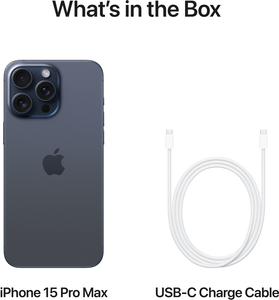 Apple iPhone 15 Pro Max 256 GB blau (MU7A3ZD/A) kaufen