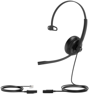 Headset monauricular Yealink YHS34