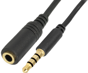 Cavo jack Ma - jack Fe 3,5 mm 4 pin 5 m