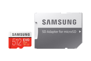 Carte microSD 512 Go Samsung EVO Plus