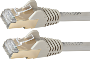 Patch Cable RJ45 F/FTP Cat6a 5m Grey