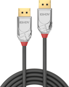 LINDY 36482 DisplayPort-Kabel 2 m Zwart