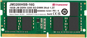 Transcend 16 GB DDR4 3 200 MHz memória
