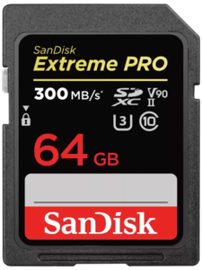 SanDisk Extreme Pro SDXC UHS Card 64GB