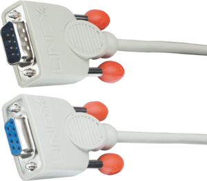 Cabo RS232 LINDY DB9 m-DB9 f 5m