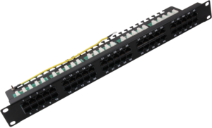 ISDN Patchpanel RJ45 LSA+ 50-fach Cat3