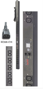 APC metered PDU, 1ph 10A IEC320