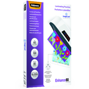 Fellowes A3 80µ Laminierfolien 100 St.