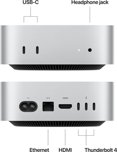 【美品】Apple Mac Mini M4/24GB/512GB/10G-E Apple Mac mini M4 10-core 24GB/512GB (MCYT4FN/A) kopen